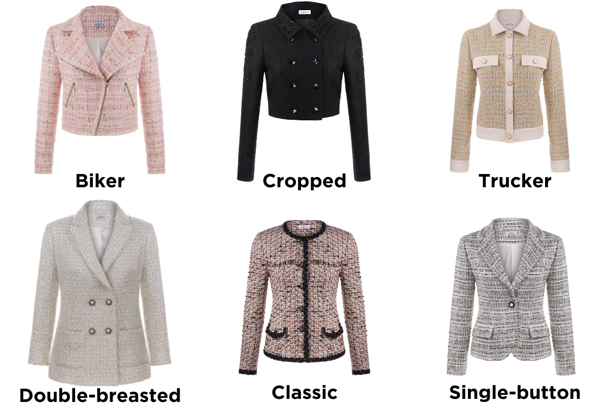 Types of top blazers women
